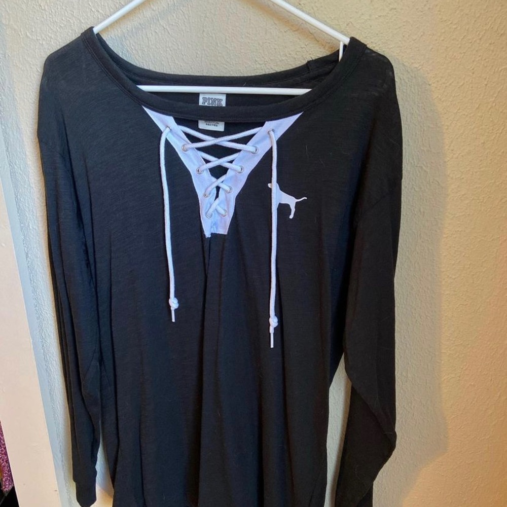VICTORIA SECRET PINK Long Sleeve Tee Small